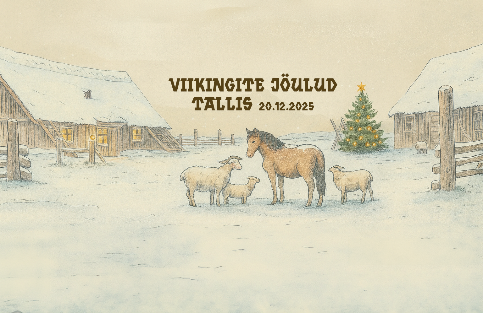 viikingite jõulud tallis