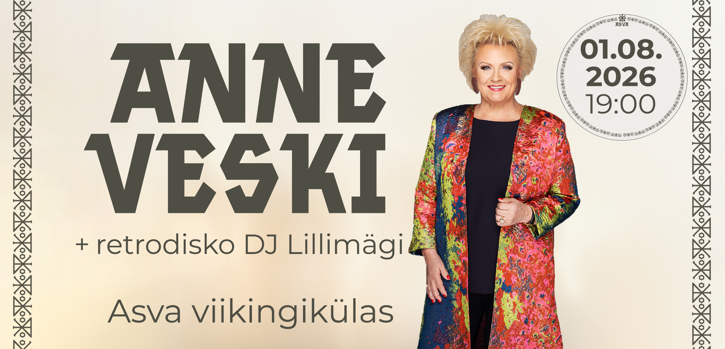 Asva viikingiküla - anne veski kontsert
